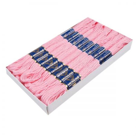 MOULINE vyšívací příze Níťárna sv.růžová 3322