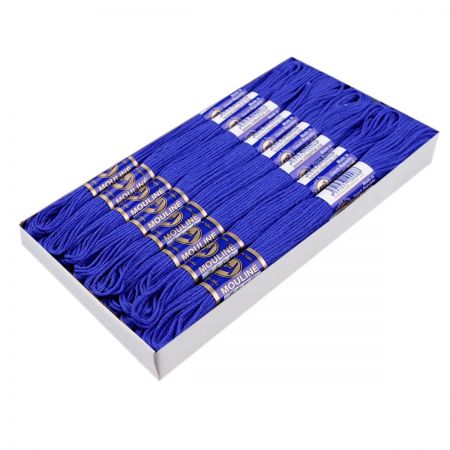MOULINE vyšívací příze Níťárna modrá 5592