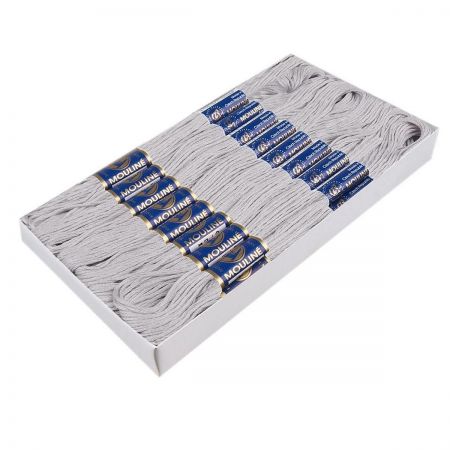 MOULINE vyšívací příze Níťárna sv.šedá 8112