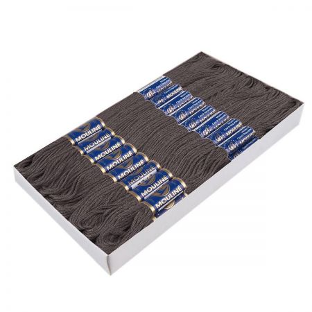 MOULINE vyšívací příze Níťárna šedá 8862