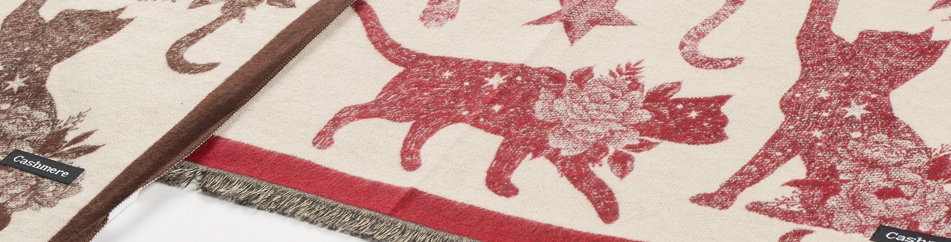 Limitovaná edice šál pro milovníky koček